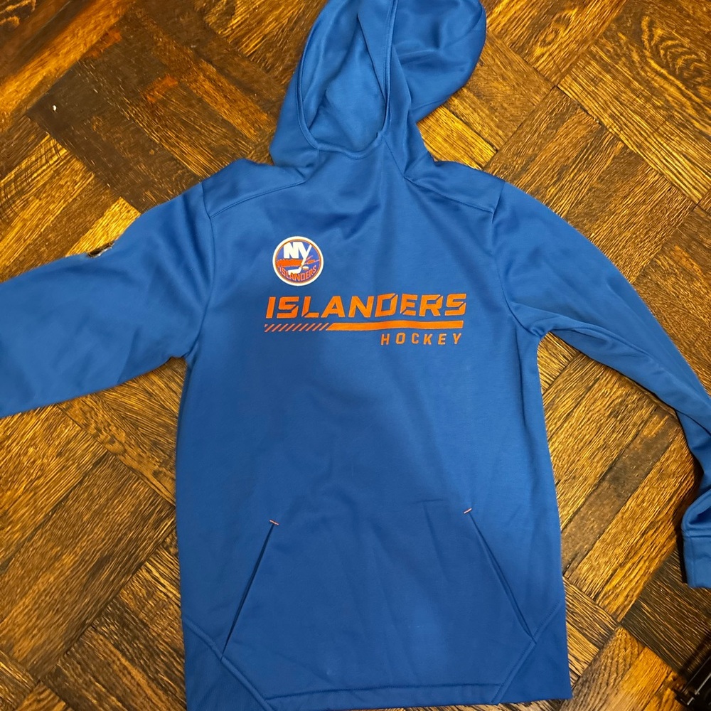Blue Islanders Hockey Hoodie